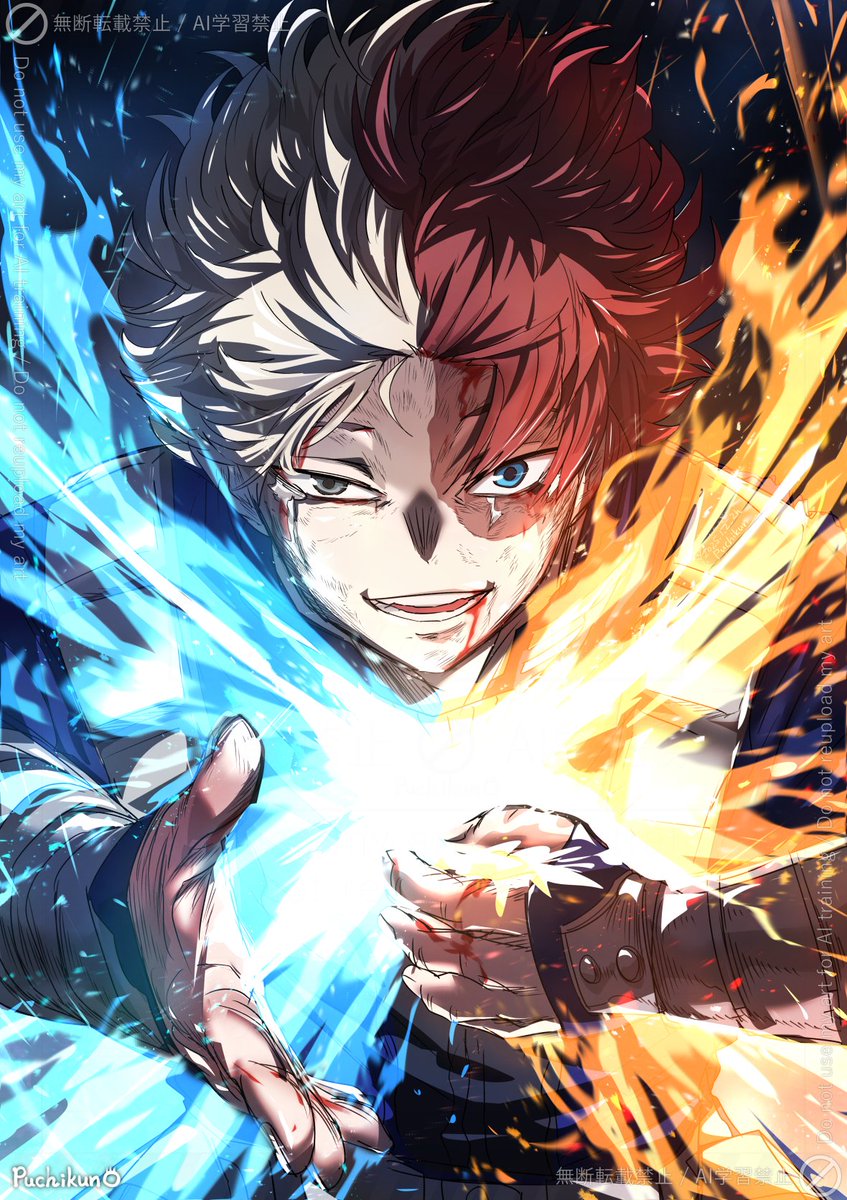 Puchikun01's tweet image. お誕生日おめでとう～！🥳🎉
#轟焦凍生誕祭2026　#僕のヒーローアカデミア