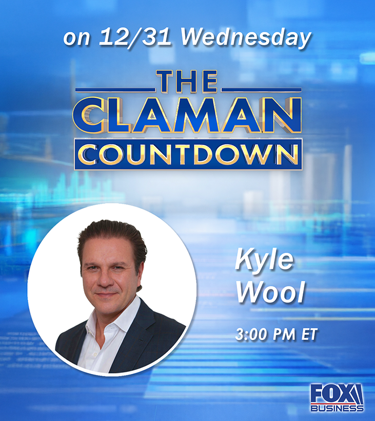 Kyle Wool, CEO of Dominari Securities, will be joining Mornings with Maria on Fox Business Network at 3:00 pm on 12/31 to talk about the market movements.

<a href="/wool_kyle/">kyle wool</a> <a href="/DominariSec/">Dominari Securities</a> <a href="/FoxBusiness/">FOX Business</a> 
#interview #TheClamanCountdown #foxbusiness #news #marketwatch #investmentbanking