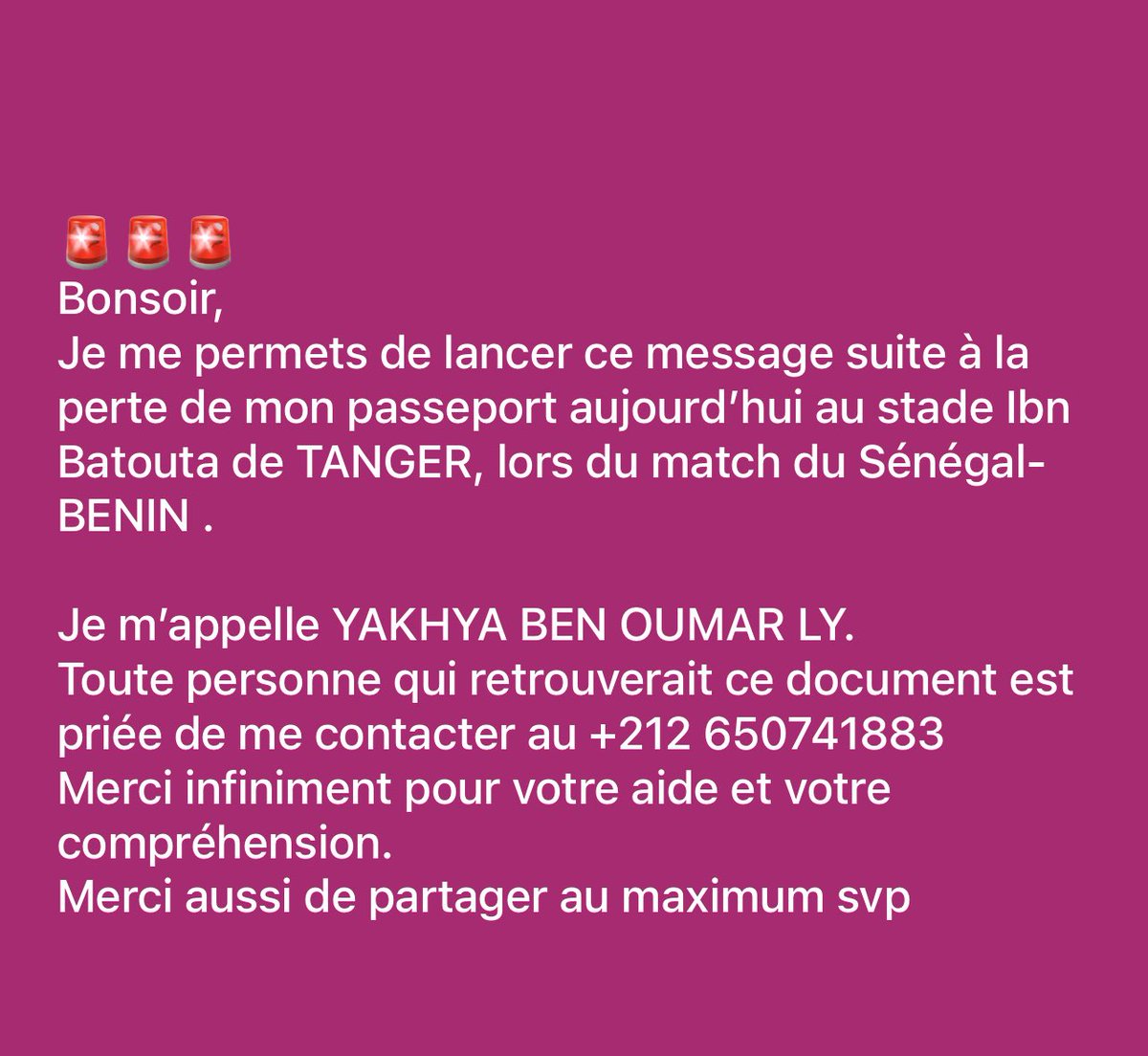 Max de partage SVP GUYS