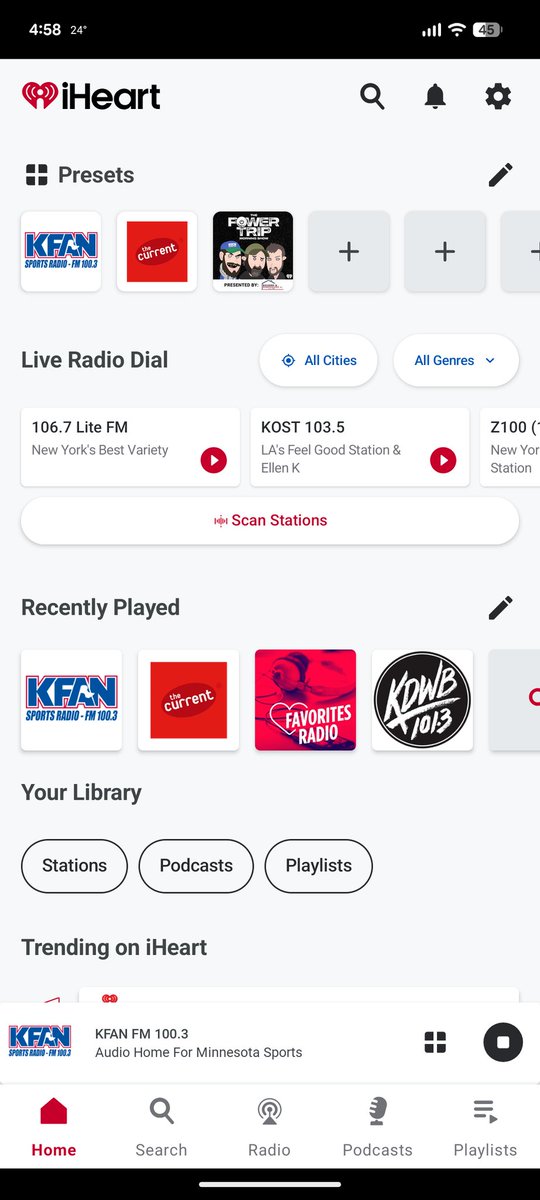 DoopandDaap's tweet photo. @KFAN1003 #kfanpurplepreset https://t.co/sYrzRYoRdp