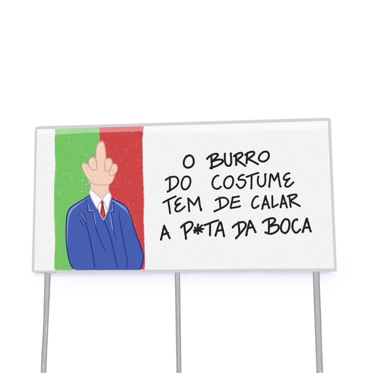 Liberdade de expressão, não é verdade?