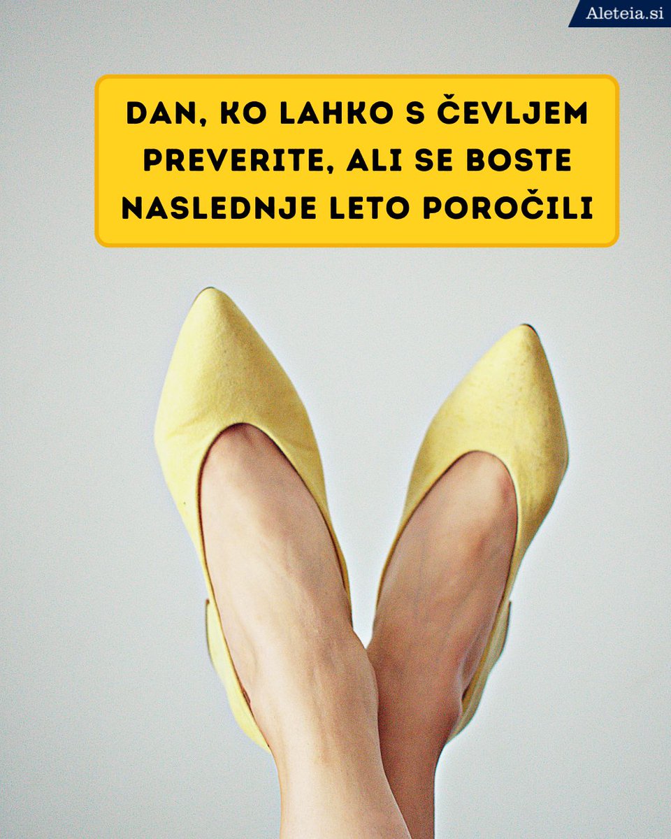 Ste vedeli, da lahko na silvestrovo s čevljem preverite, ali se boste prihodnje leto poročili? 👞 Odkrijte zanimive stare navade, vedeževanja in običaje zadnjega dne v letu. 🎆🕯️
🔗si.aleteia.org/2017/12/31/dan…