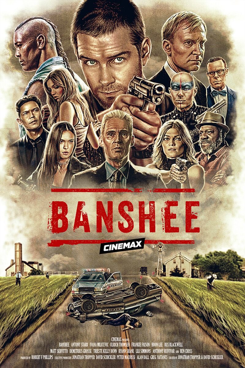 What a great decision to rewatch Banshee. Started Sunday, On the finale of season 1 tonight. This show is so underrated. Genuine Masterpiece