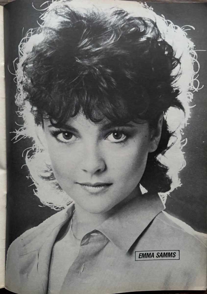 Emma Samms as Holly From My General Hospital Photo Album Magazine #GH # GeneralHospital, image size:845x1200