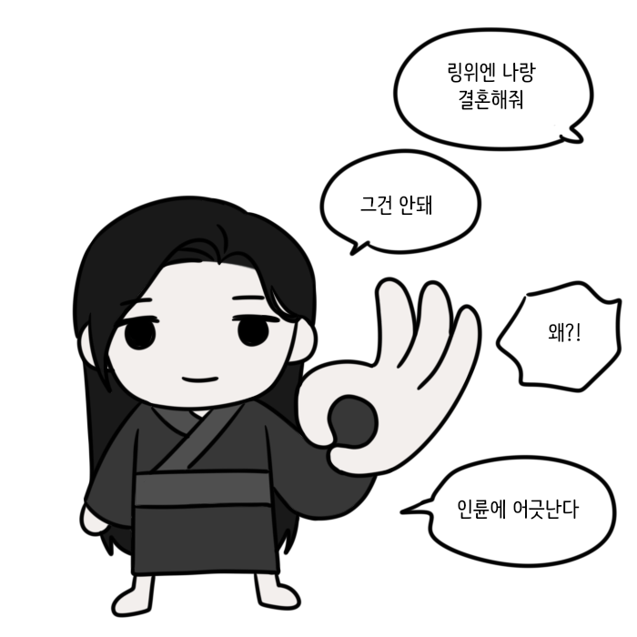 자비로운 인황폐하 (예수님임티 트레 맞음) 