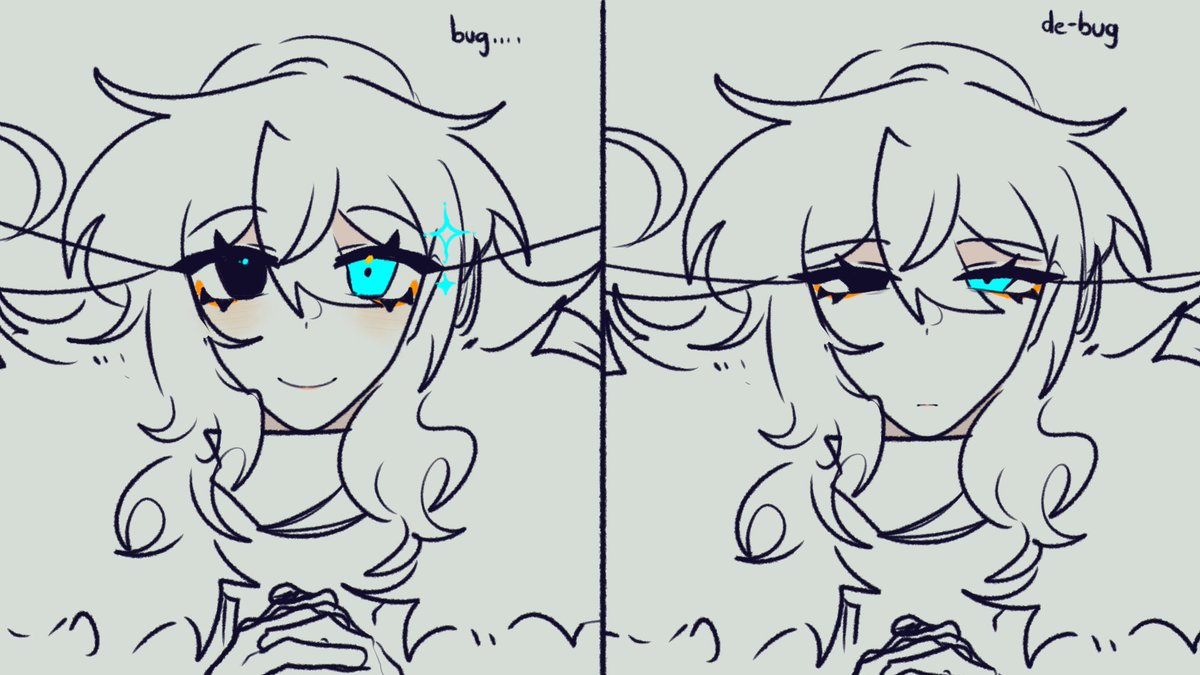 no wonder her eyes are so big to me lately.