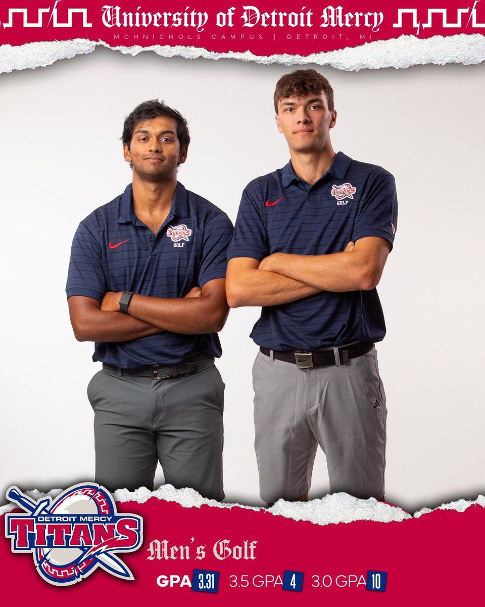 DetroitMGolf's tweet image. High marks off the course!

#DetroitsCollegeTeam ⚔️🏌️‍♂️📚