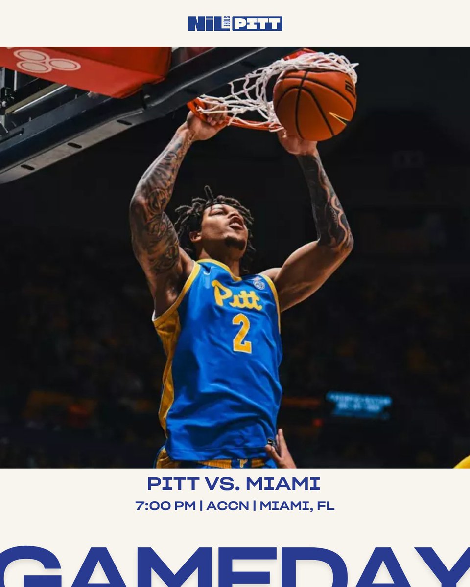 NILStorePitt's tweet image. ACC Time ⌚️

#H2P