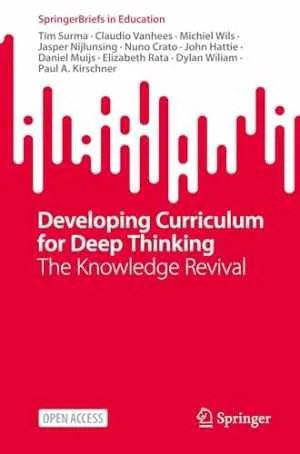 1️⃣1️⃣ Developing Curriculum for Deep Thinking: The Knowledge Revival

📖This book argues that deep thinking and complex cognitive skills depend on carefully sequenced, knowledge-rich curricula. 

✅Because of it, I now design curriculum units by prioritizing coherent domain