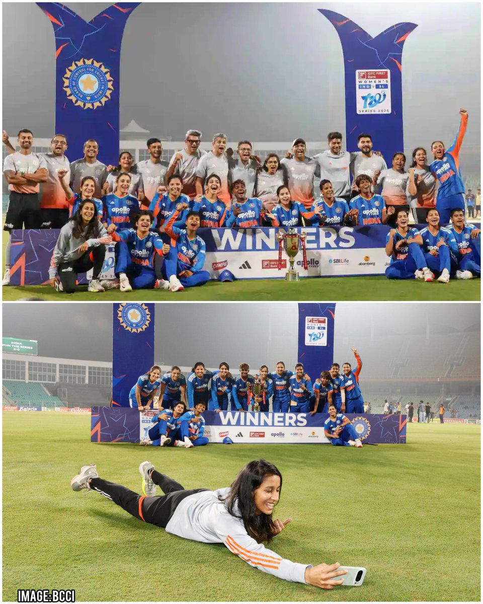 UPWarriorz's tweet image. A complete 𝟓-𝟎 clean sweep, wrapped up in trademark style 😎🤳🏻

#TeamIndia #INDvSL