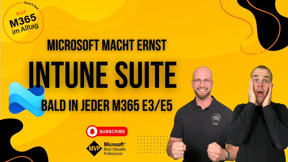 Daniel und Rene - M365 im Alltag tweet media