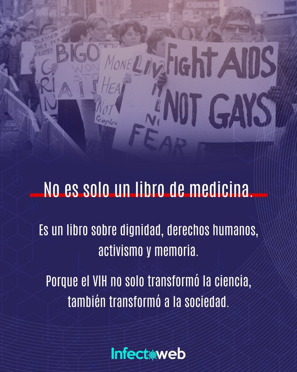 InfectoWeb's tweet image. 📖La Escuela del VIH, del Dr @cperezd, es una lectura para quienes creen en la memoria, en la ciencia con humanidad y en las historias que transforman realidades.

Aquí se cruzan la historia del VIH, el activismo de los pacientes, los avances médicos y una reflexión profunda…