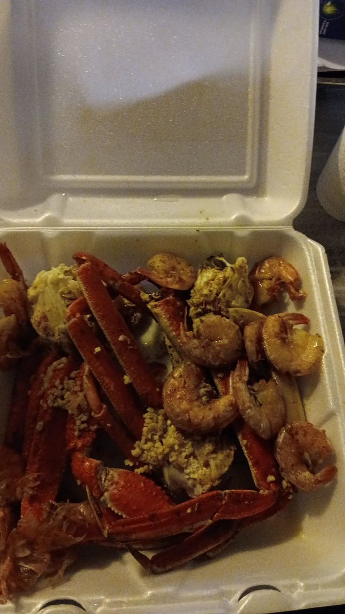 Seafood Boiled #Delicious Shrimps 🍤 Crab 🦀 Legs 😍😋