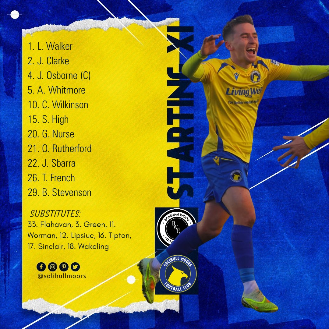 Solihull Moors FC tweet media