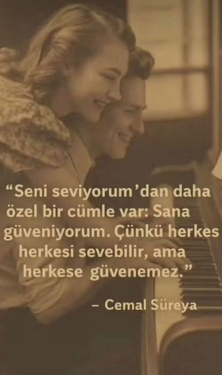 c_sureya's tweet photo. Seni seviyorum’dan daha özel bir cümle var: Sana güveniyorum. https://t.co/UeU27U0hcq