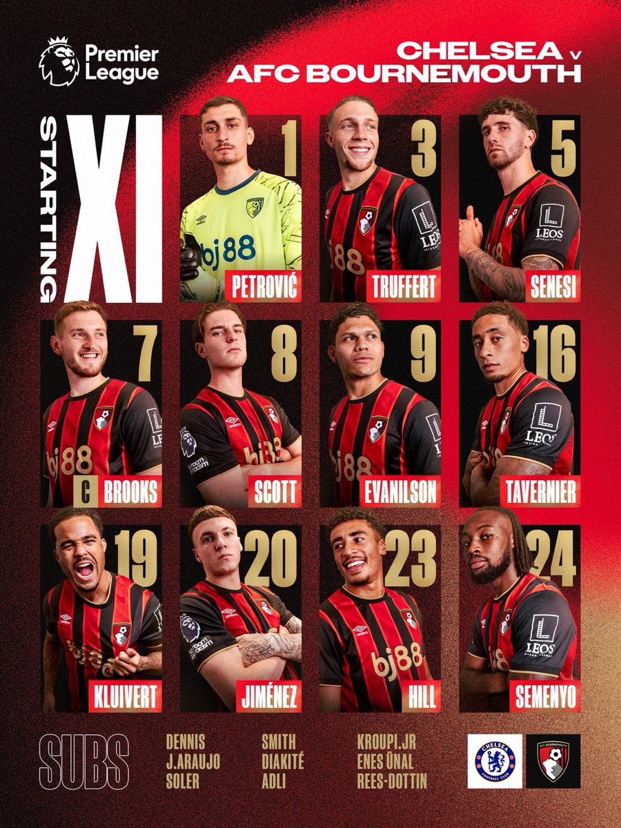 اولى مباريات اليوم في البريميرليغ ⬇️

تشيلسي  X  بورنموث 

بعد اقل من الساعة من الان .. توقعاتكم ؟ 

#CHEBOU