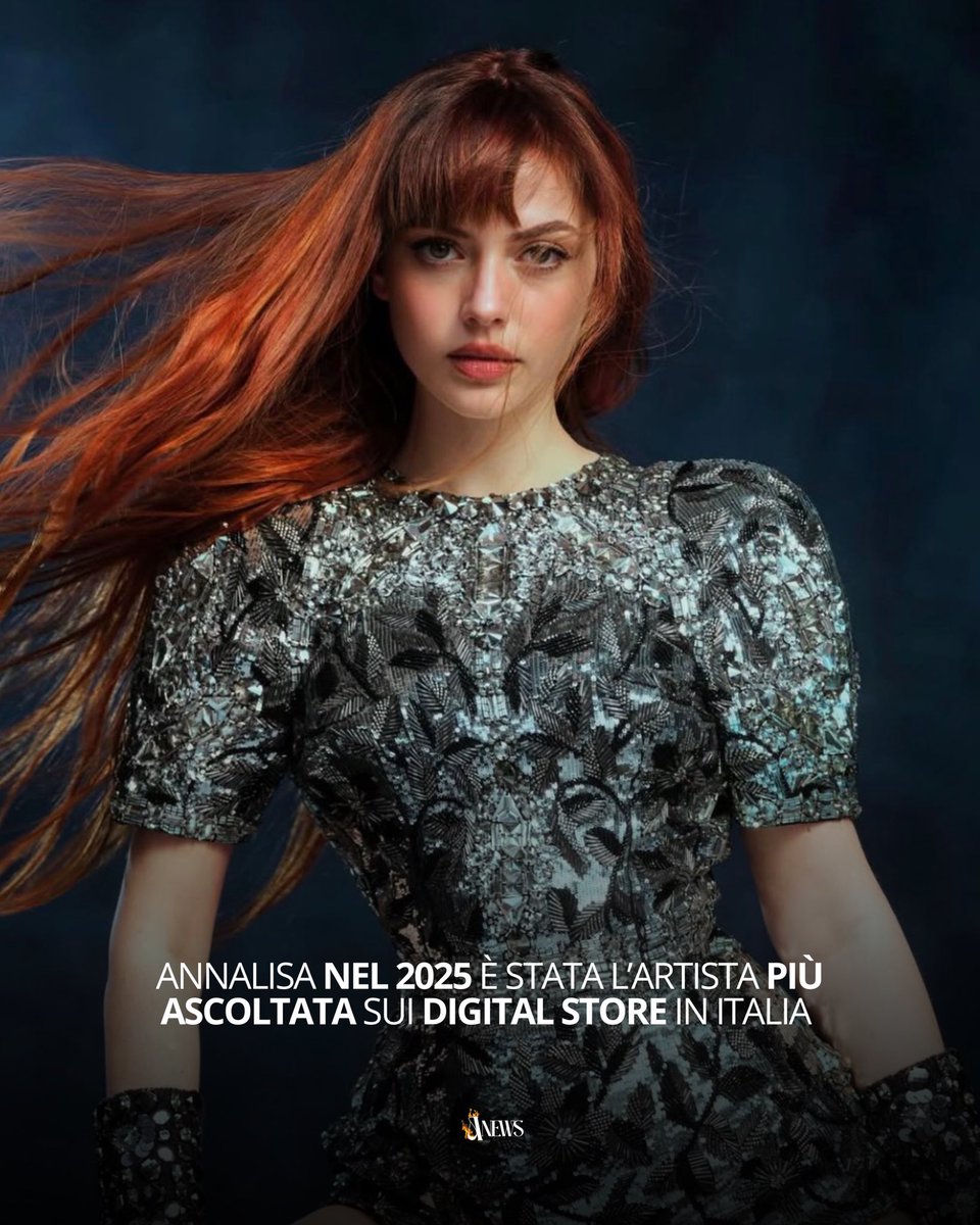 Annalisa nel 2025 é stata l’artista più ascoltata sui Digital Store in Italia 🔥

<a href="/NaliOfficial/">ANNALISA</a> 
#Annalisa