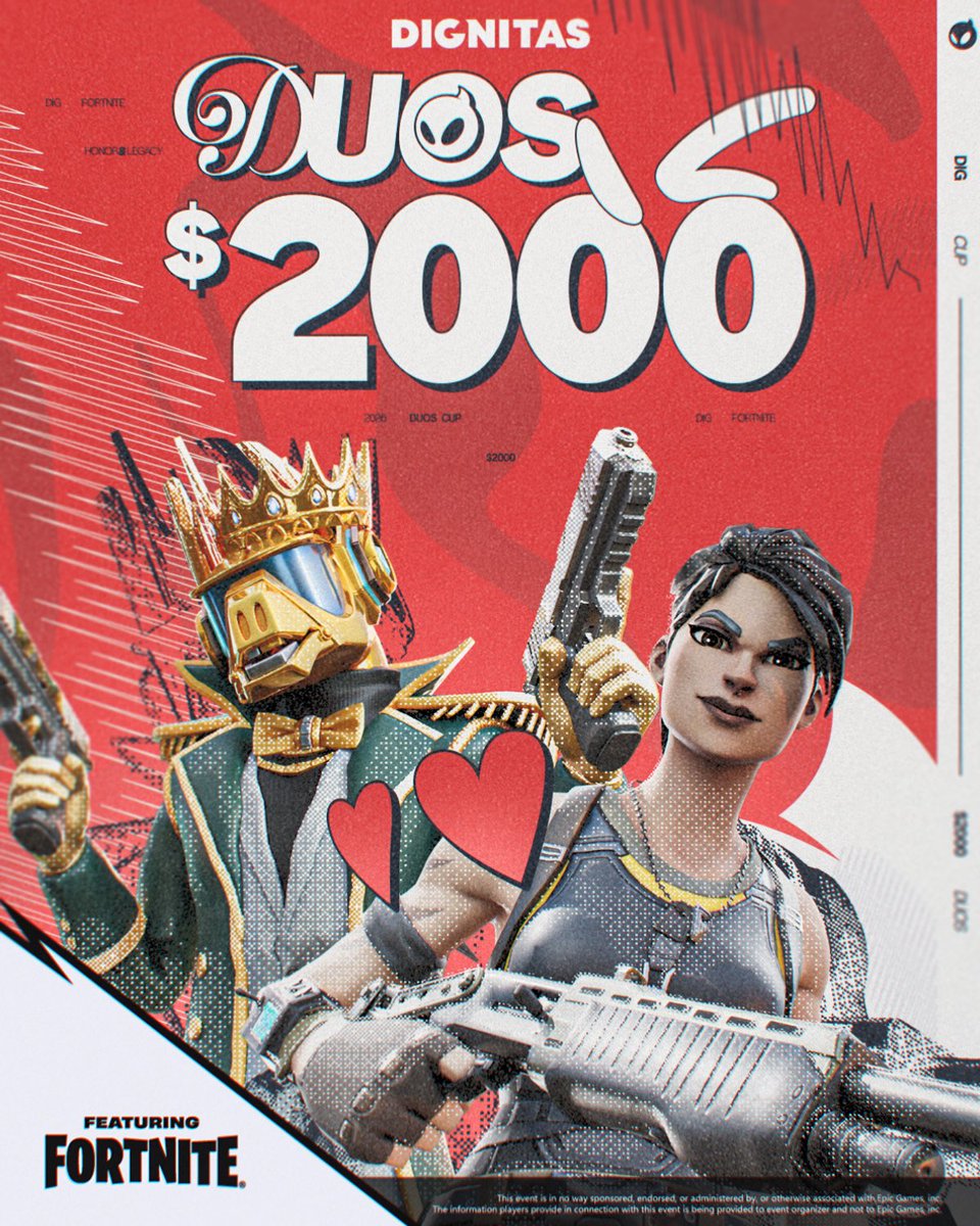 DIGFort's tweet image. 🏆 DIG $2000 RELOAD Fortnite Cup
🌎 NA Central

📅 Qualifiers: Friday &amp;amp; Saturday | 7pm ET
📆 Final: Sunday | 7pm ET 
🏆 Inviting 10 Duos, Reply for Invite 

To Play:
✅Follow @DIGFort @DignitasFN @dignitas 
✅Like &amp;amp; RT this post
✅Tag Duo

⛏️ Warmup for Reload Cups! 
Join Discord…