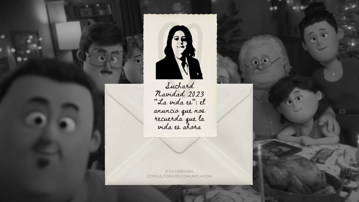 “La vida es”, de Suchard (2023): un anuncio que no va de Navidad, sino de todo lo que pasa entre una y otra. 

Tiempo, vínculos y la sensación de que aún estamos a tiempo.
👉 puentia.com/2025/12/30/suc…

— <a href="/CardabaEva/">Eva Cardaba García</a>, Consultora de Comunicación