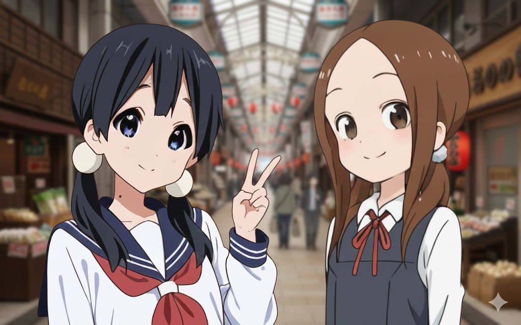 北白川たまこちゃんといっしょ #AIart #AIイラスト