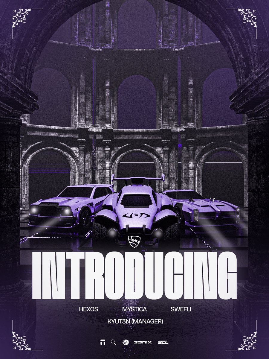 BeneathHQ's tweet image. Introducing 2026 RLCS Roster 

🏴󠁧󠁢󠁥󠁮󠁧󠁿- Txspy (CEO)

🇩🇰- Hexos 
🇦🇹- Mystica
🇨🇭- Swefli

🇫🇷 - Kyut3n  (M)