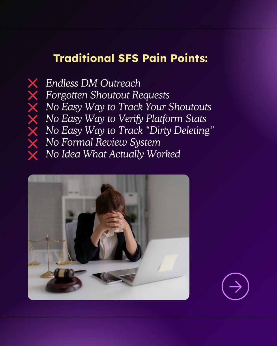 ShareYourFans's tweet photo. Shout for Shout (SFS) has always been one of the first ways creators collaborate — but until now, it’s mostly lived in social media DMs, guesswork, and crossed fingers 🤞 https://t.co/bDkHKvALOu