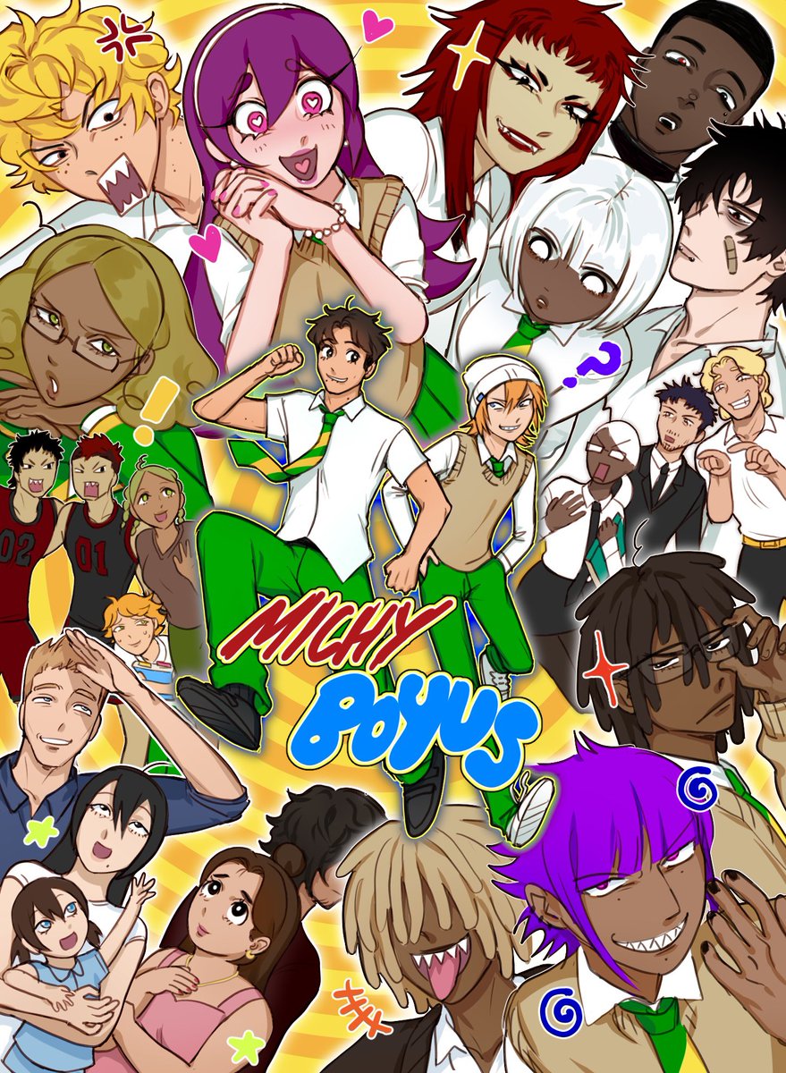 sugar_diiamond's tweet photo. The amazing world of #michyboyus 🎉 no but imagine if I had a webtoon or animation lolol https://t.co/7teaZ7A6k3