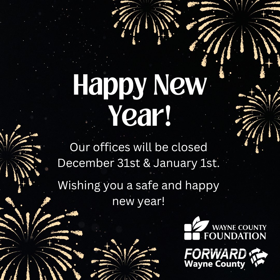 forwardINwayne's tweet image. We will be taking the next couple days off to celebrate the new year. See you on Friday!