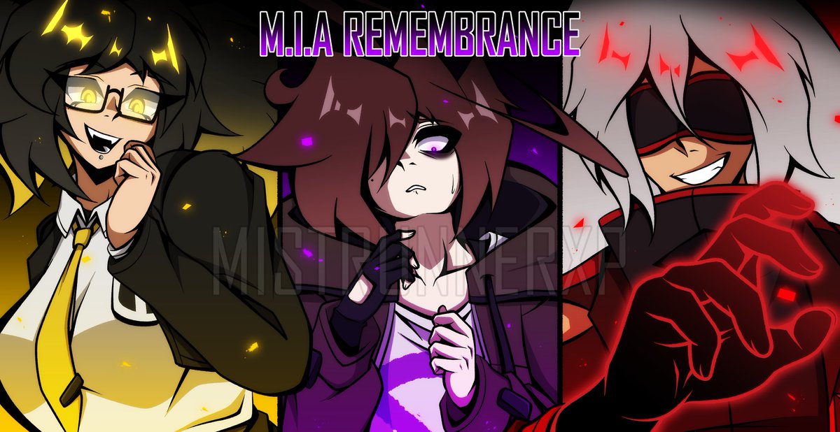 MistrunnerXP's tweet image. Today's the 2 year anniversary of M.I.A Remembrance!!! \( ᐖ )/🎉

A big thanks to everyone who's stuck with it since the original and to those who started it this year!

Here's to many more years of M.I.A Remembrance 💛💜❤️