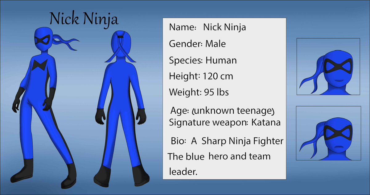 Pic by Norarose
Nick Ninja OC model