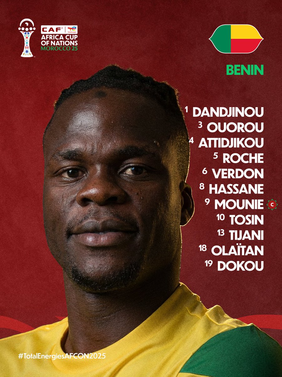 Fanzelsportsng's tweet photo. How #Benin face #Senegal in tonight’s group stage match of the #TotalEnergiesAFCON2025 as both teams eye round of 16. #TerangaLions #CAF #AFCON #Squirrels #WAFU #BENSEN #AFCON2025 #FSF #BFF #AFCON25 #Morocco2025 https://t.co/lf7HKLKMtA