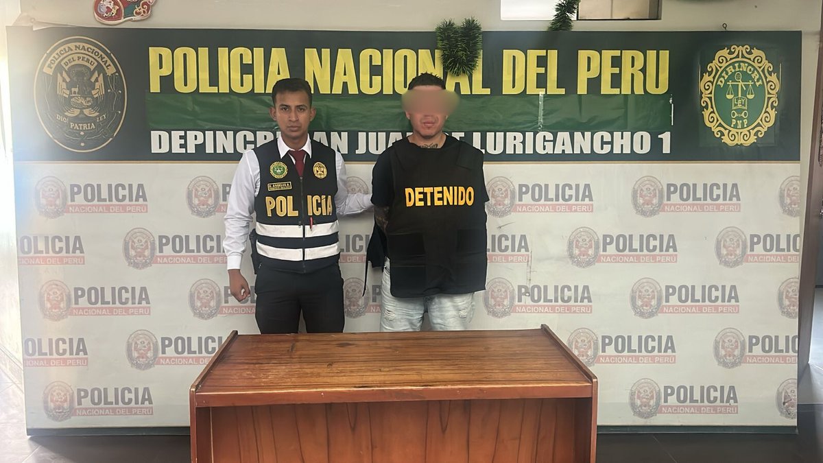 🚨 Agentes del #DEPINCRISJL1 detuvieron en SJL a un sujeto de 44 años por presunto feminicidio en grado de tentativa y violencia psicológica contra la mujer.