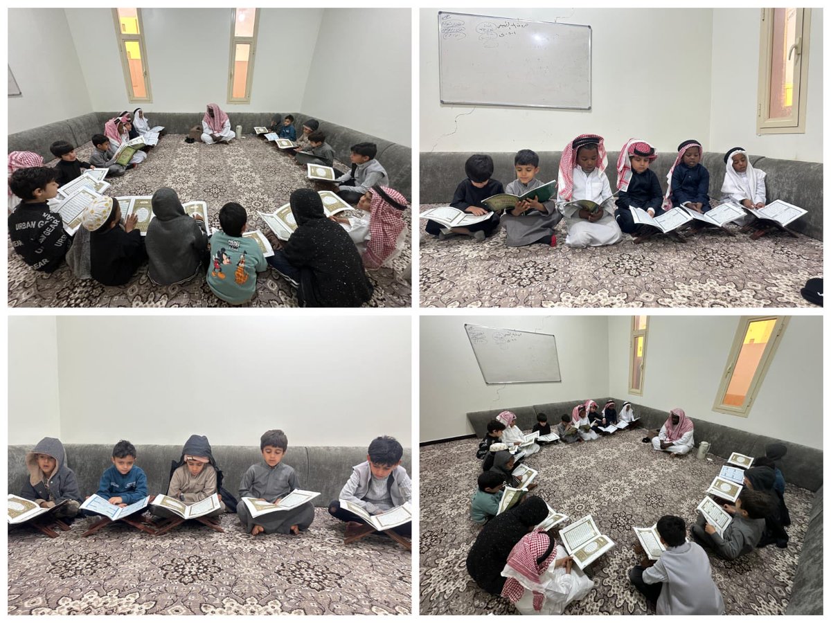 تستمر الجمعية الخيرية لتحفيظ القرآن في #جلاجل في تعليم الحلقات القرآنية بمجمع الشيخ/صالح العواد #رحمه_الله خلال العام ١٤٤٧هـ ، سعيًا لتعليم وتأسيس وتحفيظ #كتاب_الله لطلاب المرحلة التأسيسية وفق المنهجية القرآنية.
#تلاوة
#جلاجل