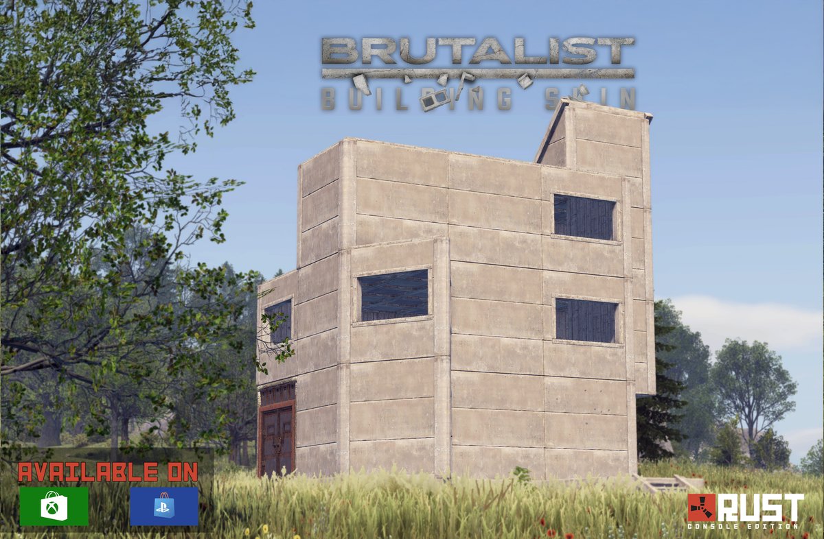 playrustconsole's tweet image. This skin channels the stark, imposing force of Brutalist architecture, built for players who prioritize defence over decoration. Get the Brutalist Building Skin: pulse.ly/m9v3qiwuta
