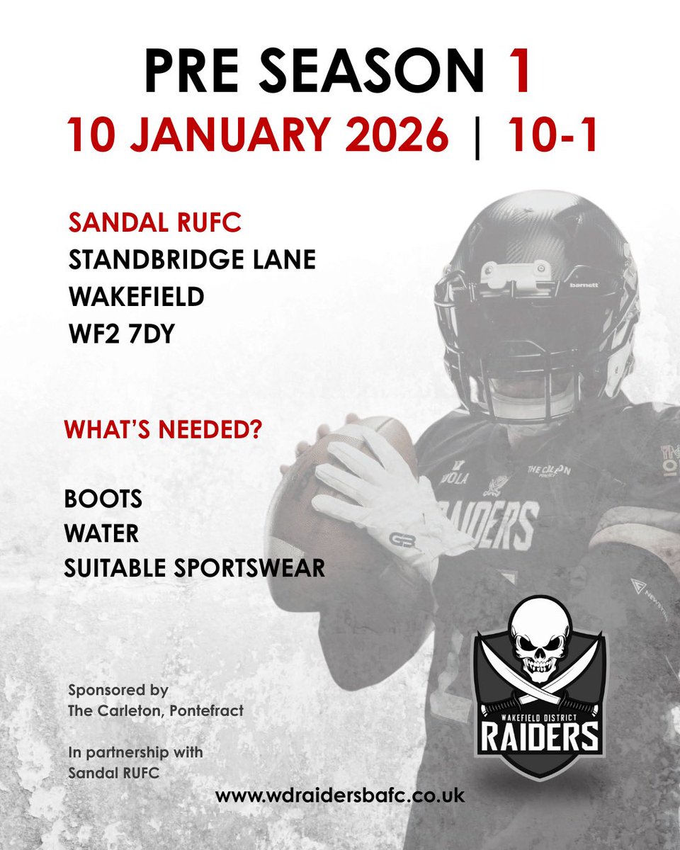 Wakefield District Raiders BAFC tweet media