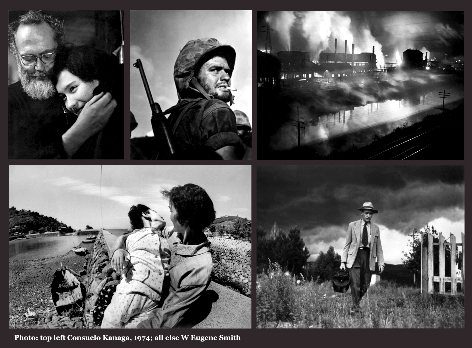 designonething's tweet photo. Happy birthday William Eugene Smith. The influential photographer, most famous for developing the photo essay form and covering various topics including WW2, pollution, and a country doctor, was born today in 1918. https://t.co/Lhr9iEiOXy