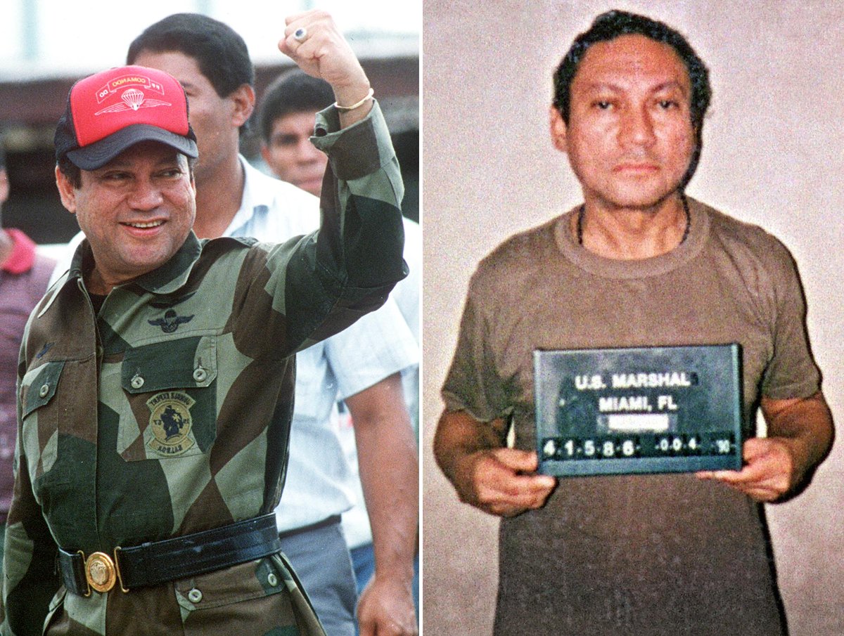 🇵🇦El ultimo lider de Centroamerica en anular unas elecciones se llamo: 

-Manuel Antonio Noriega dictador panameño que anulo los comicios alegando "intervención extranjera". Su candidato fue barrido por la oposicion en las urnas.