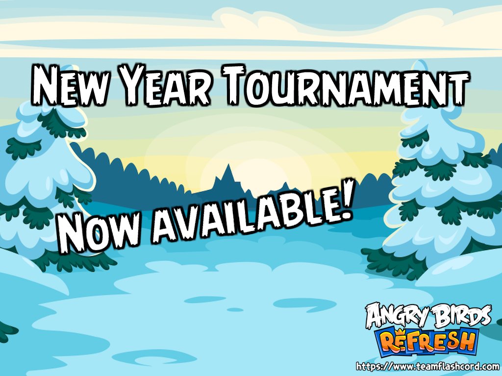 The New Year Tournament has begun!