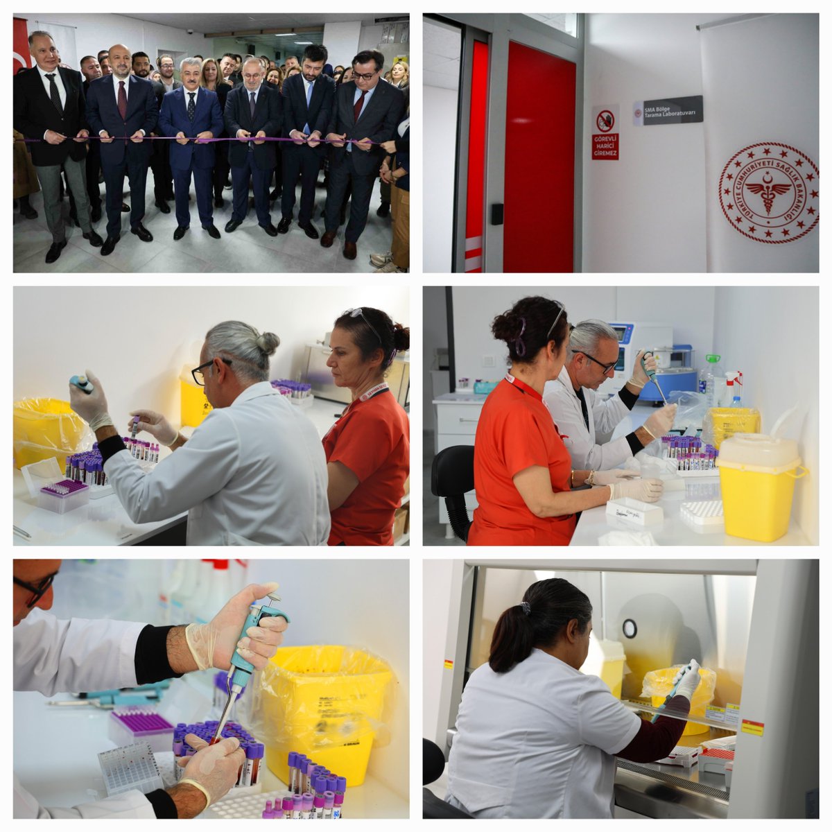 adana_ism's tweet photo. Adana Sağlığında 2025'in Yıldızları!

Adana’da ’Ulusal Evlilik Öncesi SMA Taşıyıcı Tarama Programı’ kapsamında, Bölge SMA Tarama Laboratuvarı açıldı.

#SağlıklıŞehir

#Sağlıkta2025

#SağlıklıTürkiyeYüzyılı

@saglikbakanligi https://t.co/L0IyVRMJc1