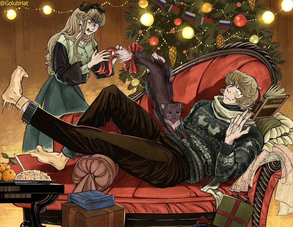 GolubHat's tweet image. Happy New Year soon❄️🎉

And happy birthday to Roshi:3