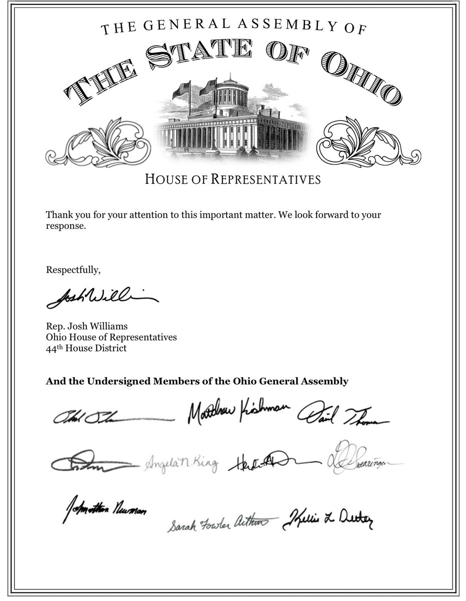 Rep. Josh Williams tweet media