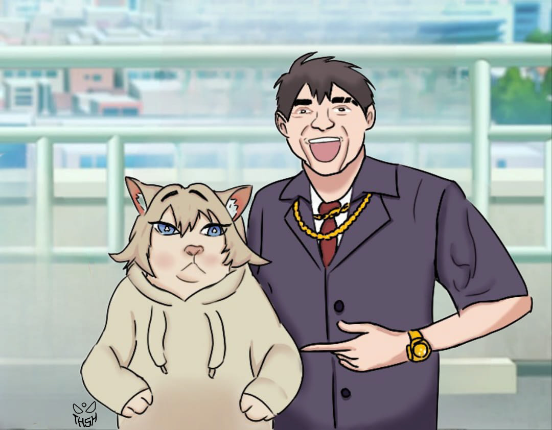 El fokin rentaro cuando trajo a tama a la familia
by <a href="/ShounerThe/">Chouner</a>
#hyakkano #アニメ100カノ #100カノ #100Kanojo #100girlfriends #curimomo #Curi