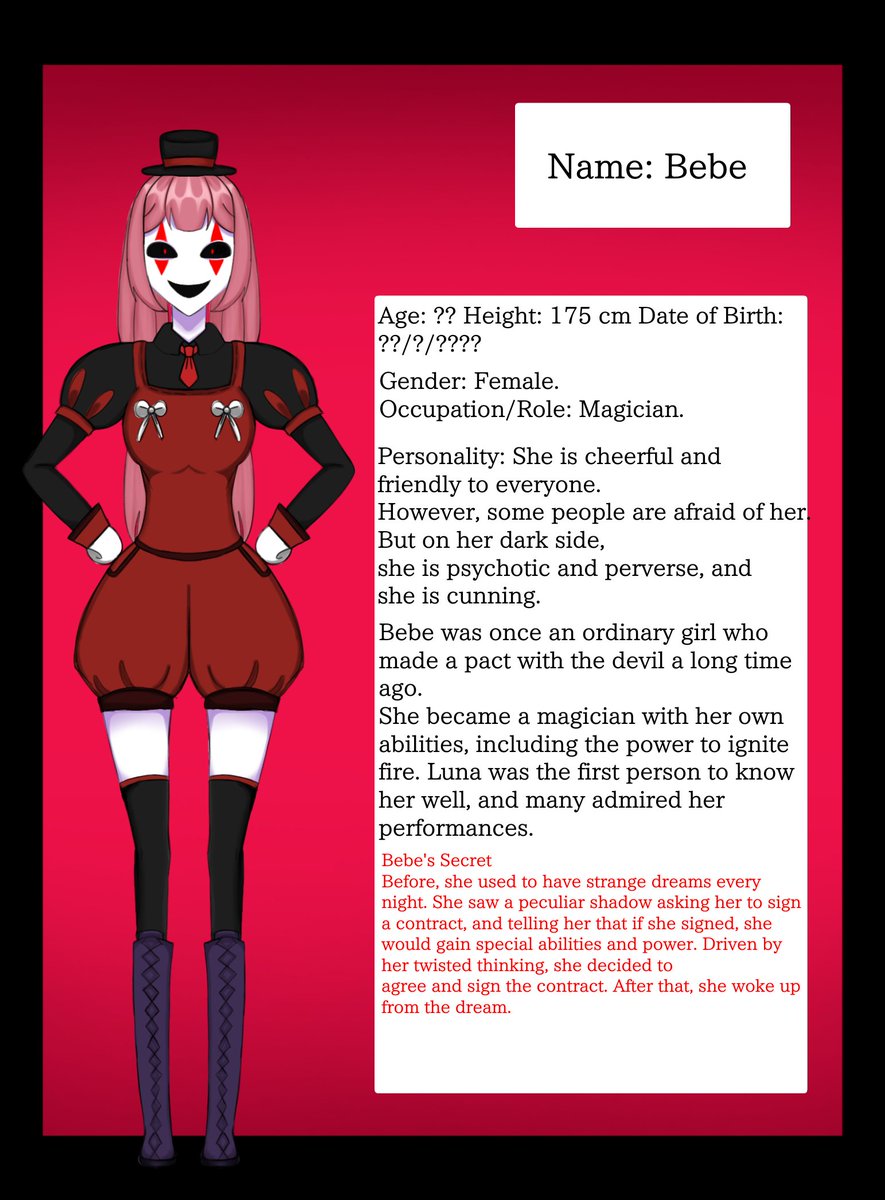 JajaGlass's tweet photo. New oc #thefreakcircusoc #thefreakcircus https://t.co/cxGh6iZT7T