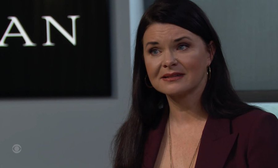 TheSpoilerGirl's tweet photo. I wonder how Casey, Bradley, Katherine feel because Heather Tom is running circles around KKL in this story. Hopefully she won't get the Krista Allen treatment. #Boldandbeutiful https://t.co/R9jhEpHyhO