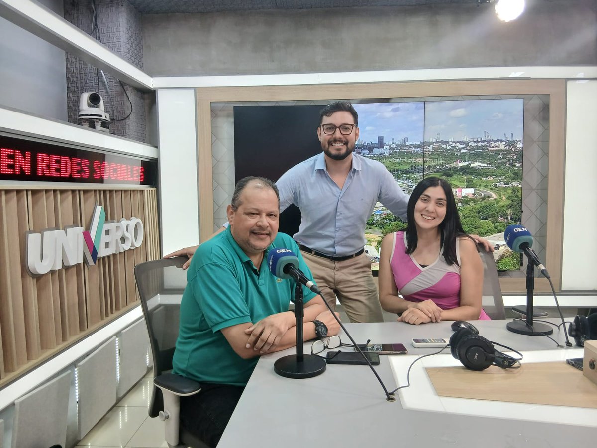 AL AIRE‼️

El tiempo no para, las informaciones tampoco en #CuentaFinalRadio😎⏱️

Conducen⤵️

<a href="/EricoGonzalez/">EricoGonzalez</a>

<a href="/angelicagesama/">Angélica Lorena Giménez</a>

<a href="/EduAguilera_/">Eduardo Aguilera</a>

⌚️#CuentaFinalRadio
📻#Universo970AM