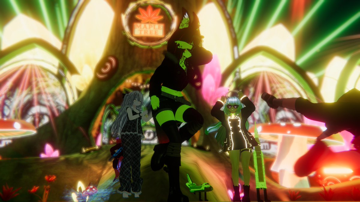 MapleTreeVRC's tweet image. The Maple Tree account now lives! Please keep in mind that this account will be ran by the Maple Tree staff including @KyudoMaple. Activities and post are not to reflect on staff members and vice-versa. Please follow for future event updates. Updates will still be shared by staff