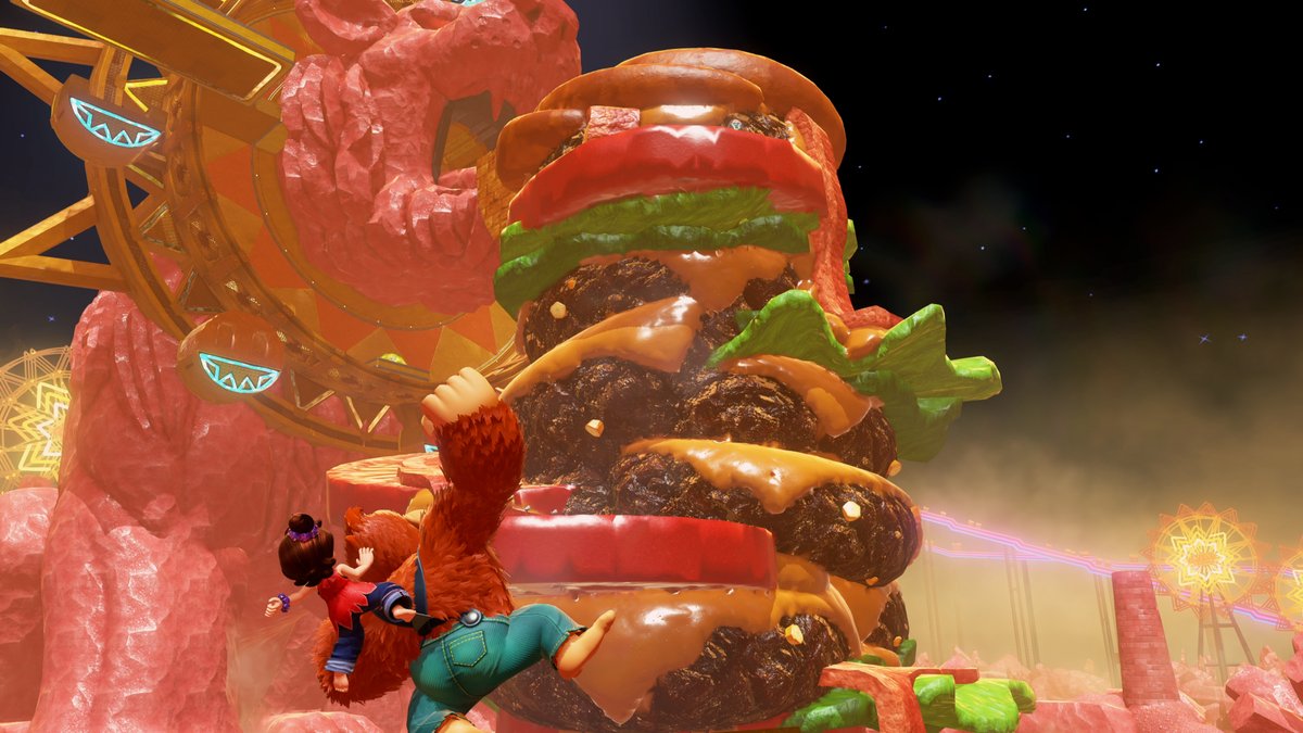 NintendoAmerica's tweet image. We're eating good tonight!

#DonkeyKongBananza