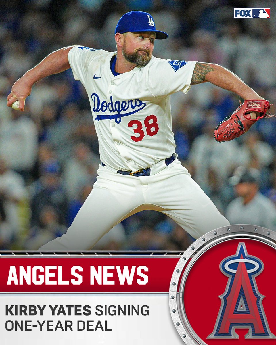 Kirby Yates is signing a one-year deal with the Angels, per @AriA1exander