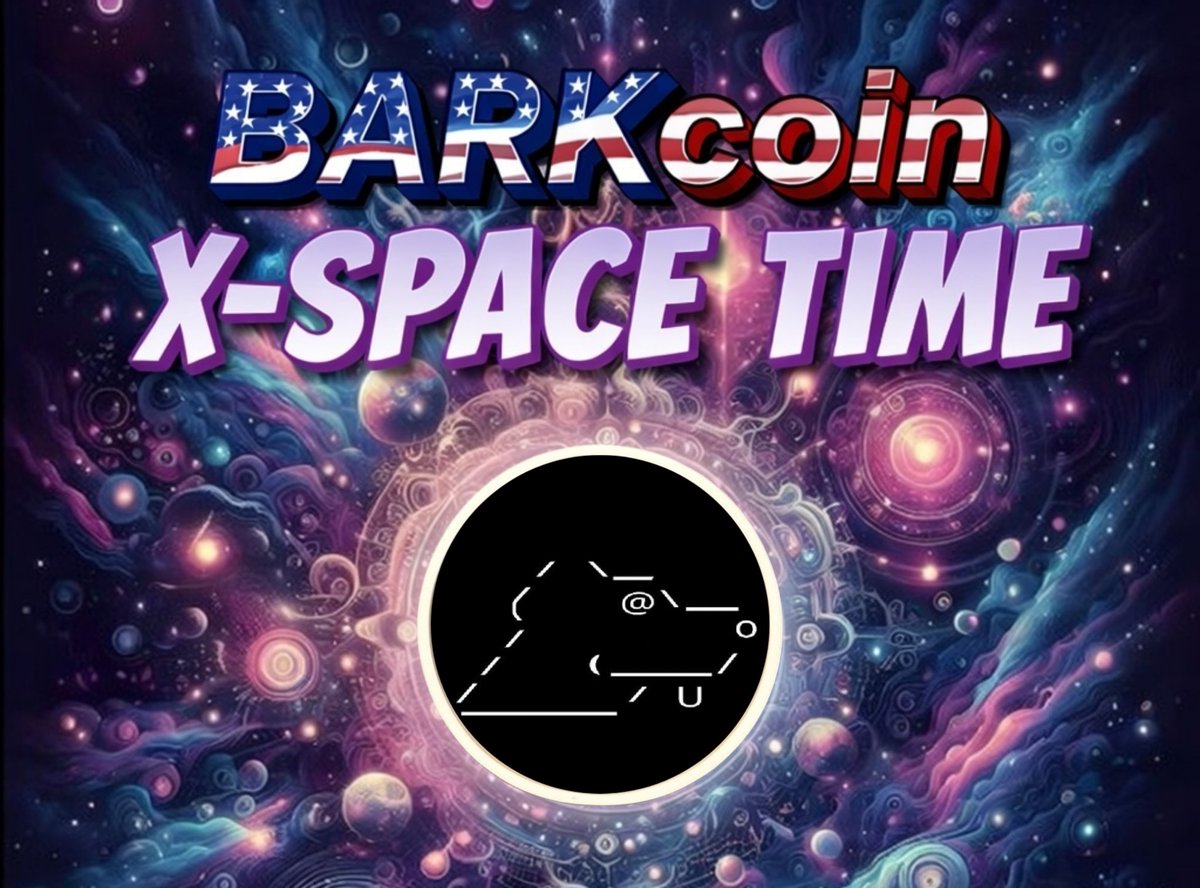BARKcoin2025's tweet photo. 🚀 Excited to host the $BARKcoin VC Space❗🐶

Join us for epic chats on meme coins, #Solana vibes, and why #BARKcoin is the pack leader

Much Woof, So Rich, Very Fun! 🔥

Date/Time:
Sunday 4th at 7:30 PM GMT

Link: @BARKcoin2025 https://t.co/CeujIWSsJO