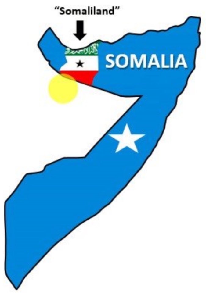 mohabayle's tweet photo. @somalilandmfa This is what is called somaliland just 3 cities. North east region which is 45%of population are part of federal government of somalia. https://t.co/AjbFb8cqV5